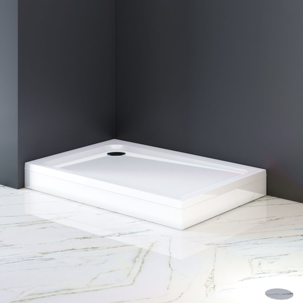 W90T-404-12080W Gem Square Душевой поддон AM.PM, 120x80 с сифоном