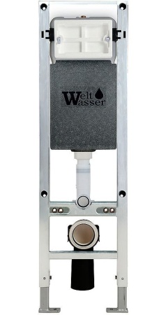 Унитаз с инсталляцией WeltWasser AMBERG 350 ST + ODENBACH 004 GL-WT + AMBERG RD-MT CR