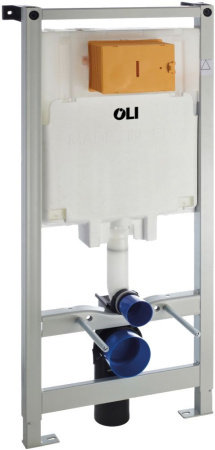 Инсталляция OLI 80 механическая + Панель слива SLIM, хром глянец, OLI 300572mSl00