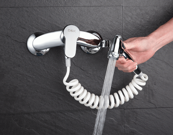 Смеситель с гигиеническим душем встраиваемый D&K Rhein Marx DA1394541