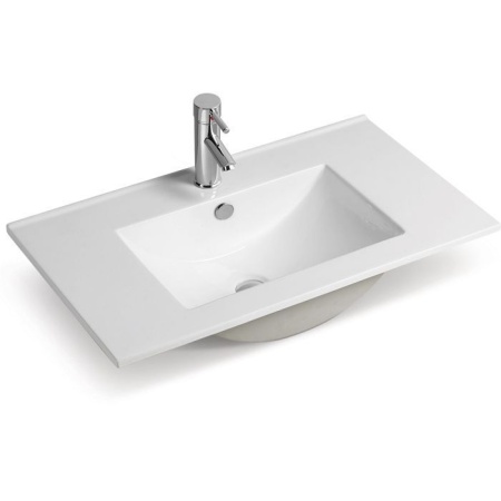 Раковина керамическая (врезная сверху)  SantiLine SL-2102 (60)