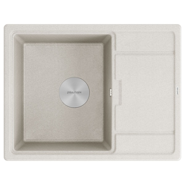 Мойка FLUGEN 50-650, IT-GRANIT, PM216550-GR, серый, 650х500 мм, Paulmark
