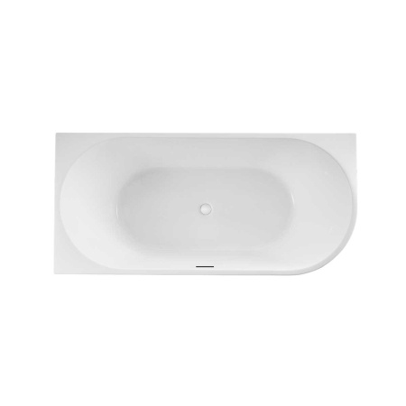 Ванна акриловая Vincea VBT-402-1800L, 1800*800*580, цвет белый, левая, щелевой перелив