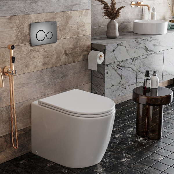 Комплект 3 в 1 RoxenBath Attach 939252 ( состоит из: 710215, Steel 420260G)