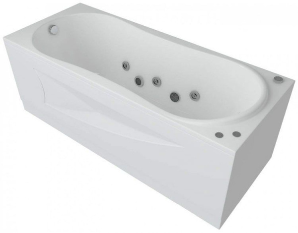 Акриловая ванна Aquatek Афродита 150x70 AFR150-0000016 слив слева, вклеенный каркас