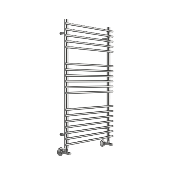 Полотенцесушитель водяной TERMINUS Ватра П18 500х1000 в комплекте с вентилями 3/4 на 1/2