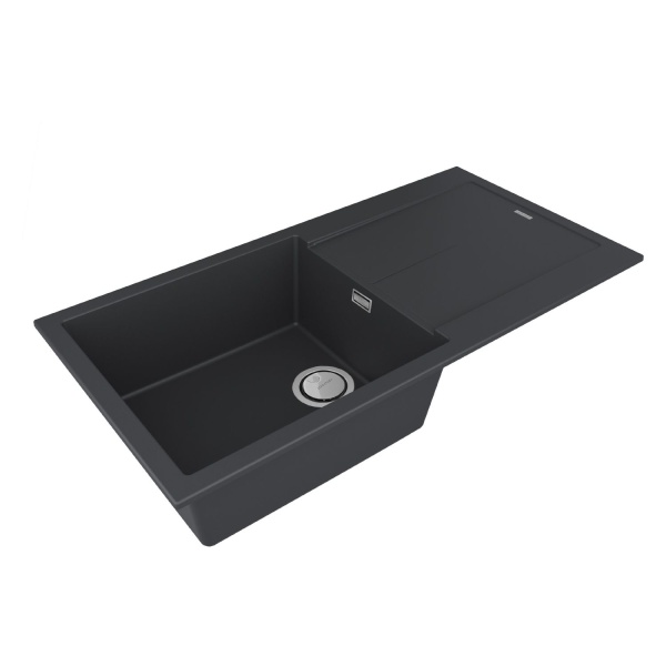 Мойка EXTENSIO 99, ACRYSTONE, PM989950-AN, ANTRACITE, 990х500 мм, Paulmark