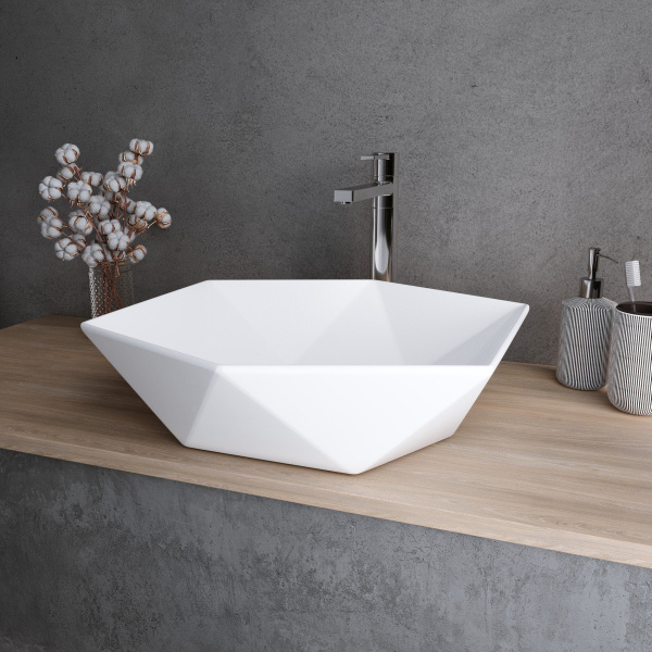 Раковина Grossman GR-3029 460x460x150 белая