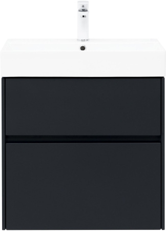 Тумба под раковину Aquanet Бруклин 60 антрацит матовый