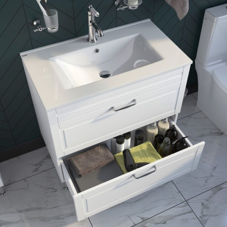 Тумба с умывальником IDDIS Oxford 80 смOXF80W0i95K