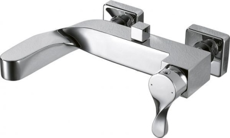 Смеситель для ванны Bravat Wave F674108C-01 c коротким изливом
