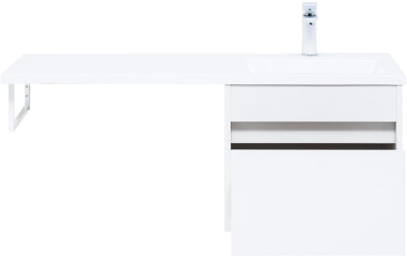 Тумба под раковину Aquanet Токио 48 белый (подвесная, 1 ящик)