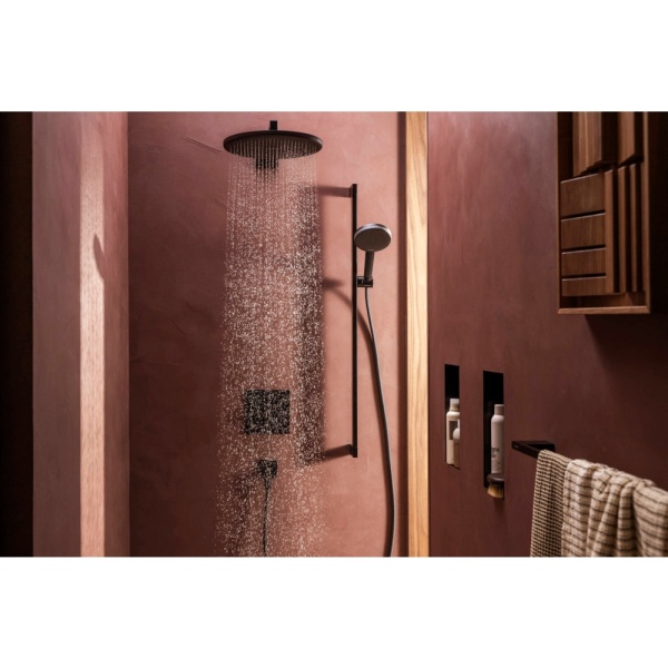 Душевой гарнитур Hansgrohe Raindance Alive Select S 24601670 черный матовый 24601670