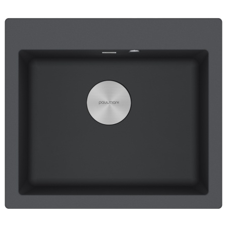 Мойка KANTE 60, IT-GRANIT, PM106052-AN, антрацит, 600х520 мм, Paulmark