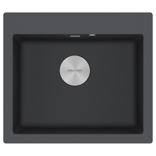 Мойка KANTE 60, IT-GRANIT, PM106052-AN, антрацит, 600х520 мм, Paulmark
