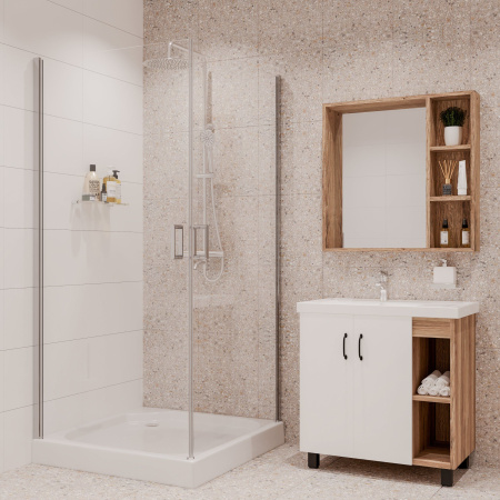 Душевое ограждение Niagara Nova NG-6603-08 90x90x190 квадрат, двери распашные