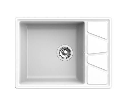 Кухонная мойка GranFest VERTEX V-680L иней