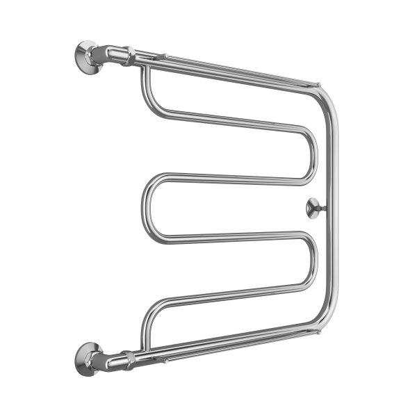 Полотенцесушитель водяной TERMINUS Фокстрот 1" БШ 600х700 без американок в комплекте