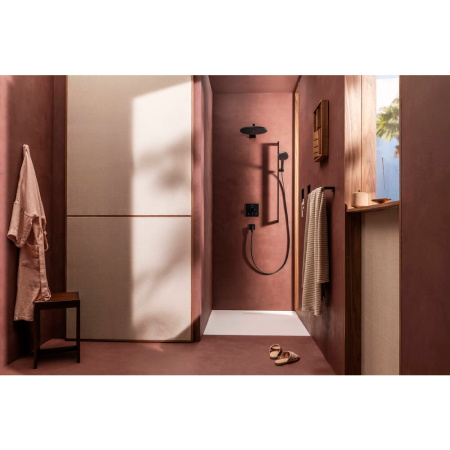Душевая лейка Hansgrohe Raindance Alive Select S 24500340 матовый черный хром 24500340