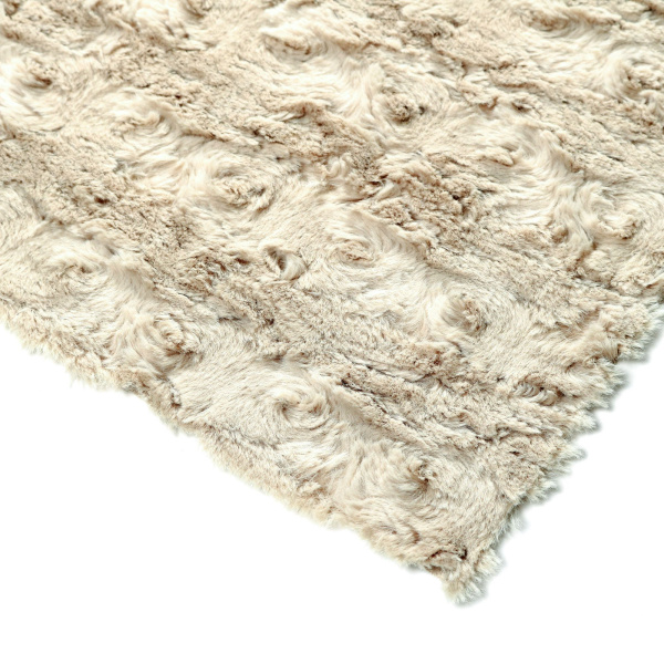 Коврик для ванной 1-ый Fixsen DELUX, FX-9040A бежевый, 70х120 см