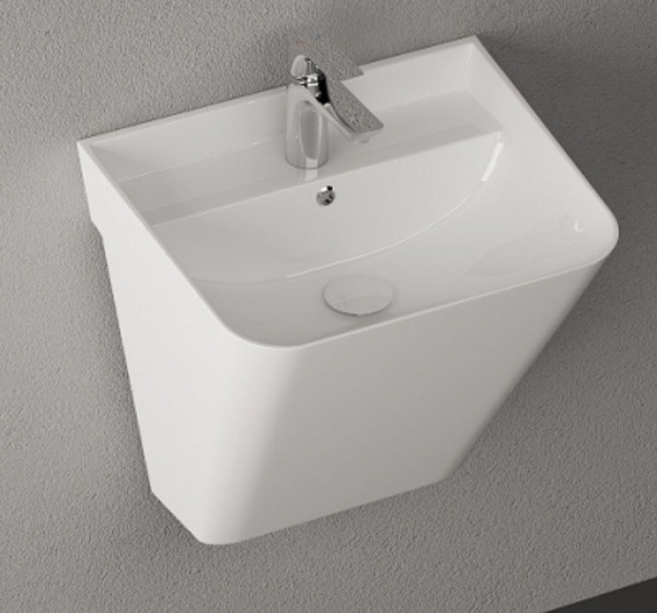 Раковина ISVEA Sott'Aqua подвесная 500*420*515 1 цвет белый 10SQ37002SV