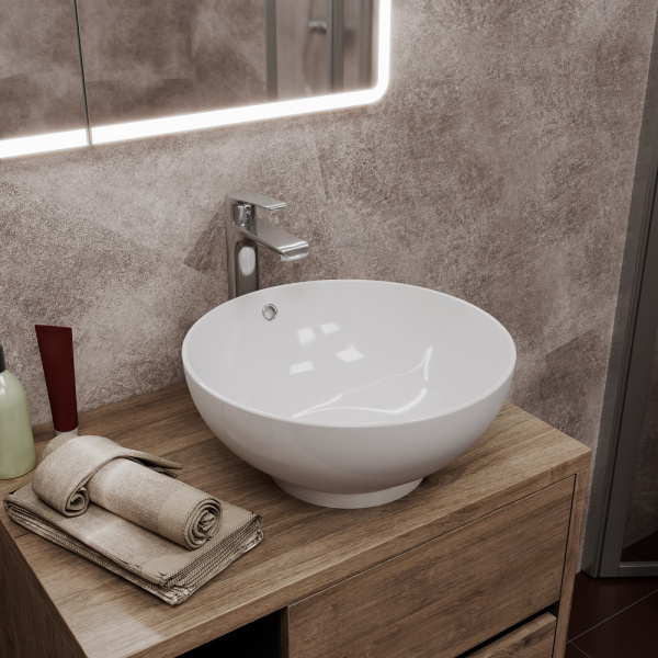 Раковина чаша D&K Matrix DT1390516, белый