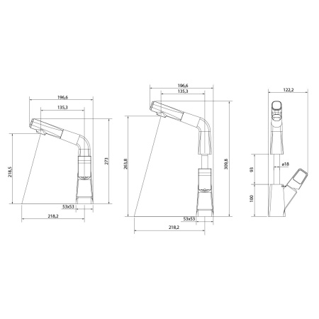 Смеситель Lemark Soul LM6008BR для кухни/раковины