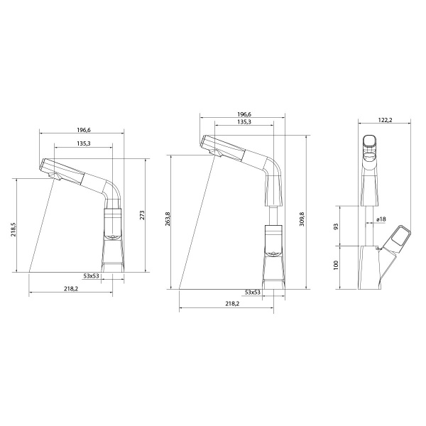 Смеситель Lemark Soul LM6008BR для кухни/раковины