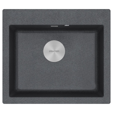 Мойка KANTE 60, IT-GRANIT, PM106052-DG, графит, 600х520 мм, Paulmark