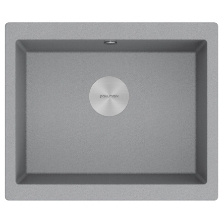 Мойка GERA 60, IT-GRANIT, PM205546-GR, серый, 555х460, подст. мон. Paulmark