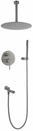 Душевая система скрытого монтажа FILARETE Roun FL1022 (Никель)