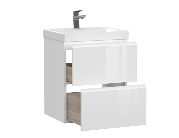 Тумба под раковину подвесная Cersanit MODUO 50 для MODUO 50 белый, 64139