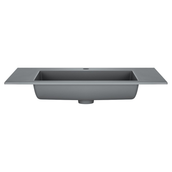 Раковина Vincea VCB-13800G из кварца, цвет серый
