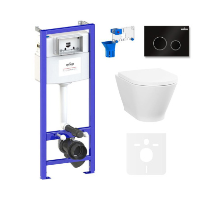 Комплект инсталляции и унитаза 7 в 1 Lavinia Boho Elegant Rimless 87561095