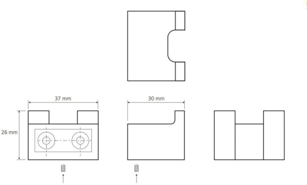 Крючок для полотенец Bemeta Nero 135006230