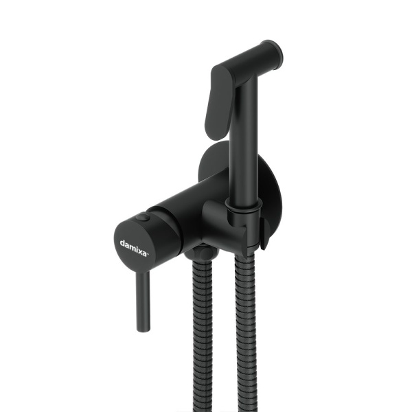 217000000 Option Смеситель Damixa монтируемый в стену, черный