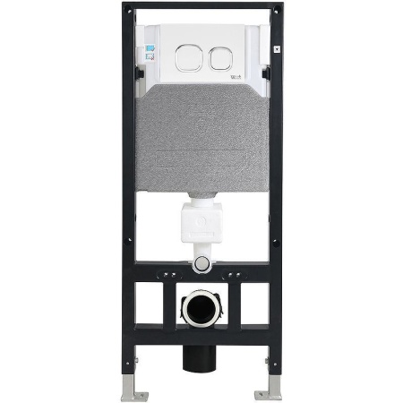 Инсталляция для унитаза WeltWasser WW AMBERG 506 WT с белой кнопкой