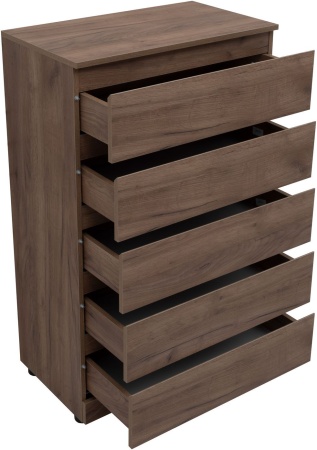 Комод Aquanet Сканди 700x400 Дуб крафт (5 ящиков)