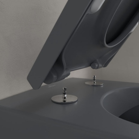 Унитаз Villeroy & Boch Subway 2.0, подвесной, открытый смыв, 5614R0i4