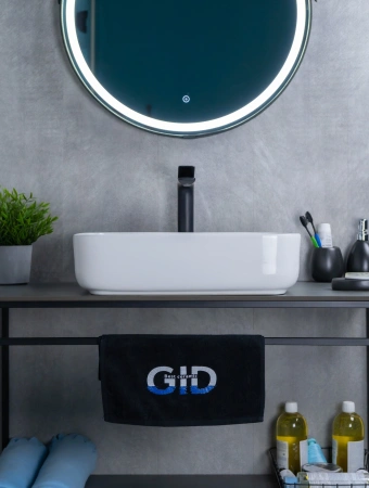 Раковина накладная Gid D1304
