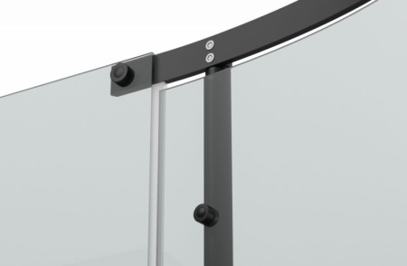 Душевой уголок BRAVAT BLACKLINE BS090.1110A