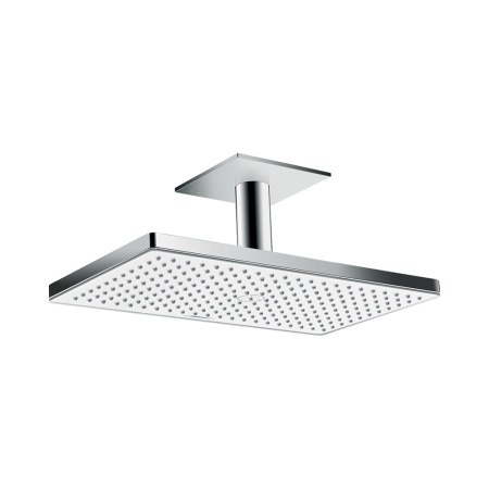 Hansgrohe Rainmaker Select Верхний душ 460 1jet с потолочным подсоединением хром-белый матовый 24002400