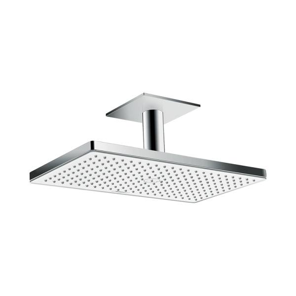 Hansgrohe Rainmaker Select Верхний душ 460 1jet с потолочным подсоединением хром-белый матовый 24002400