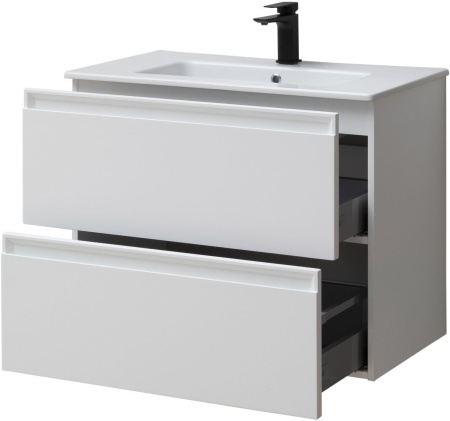 Тумба с раковиной Allen Brau Eclipse 80 1.E1002.WM белый матовый