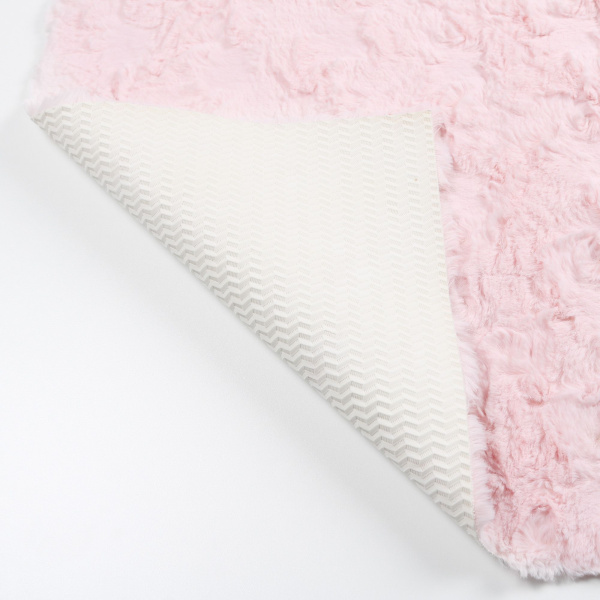 Коврик для ванной 1-ый Fixsen DELUX, FX-9040B розовый, 70х120 см