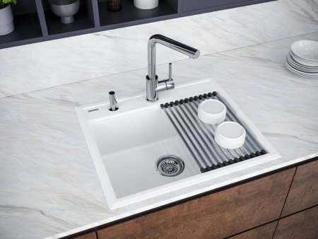 Мойка STEPIA 60, IT-GRANIT, PM115951-WH , белый, 590х510, Paulmark