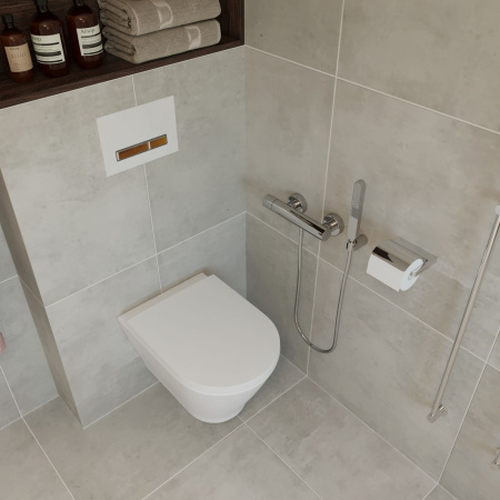 Комплект инсталляции и унитаза 7 в 1 Lavinia Boho Elegant Rimless 87561095