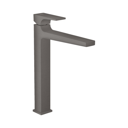 Hansgrohe Metropol Смеситель для раковины 260 однорычажный с рычаговой рукояткой со сливным клапаном Push-Open для раковины в форме чаши белый матовый 32512700