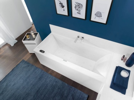 Ванна Villeroy & Boch Squaro Edge 12 1700 x 750 мм, квариловая, UBQ170SQE2DV-01