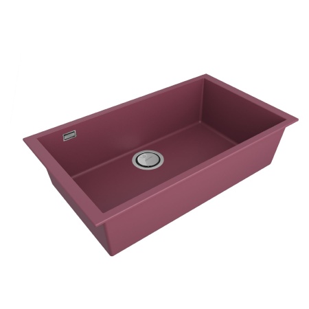 Мойка NEO CLASSIC 76, ACRYSTONE, PM967644-ME, MERLOT, 760х435 мм, Paulmark